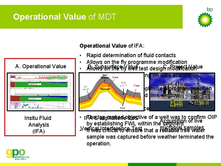 Operational Value of MDT Operational Value of IFA: A. Operational Value • • Rapid