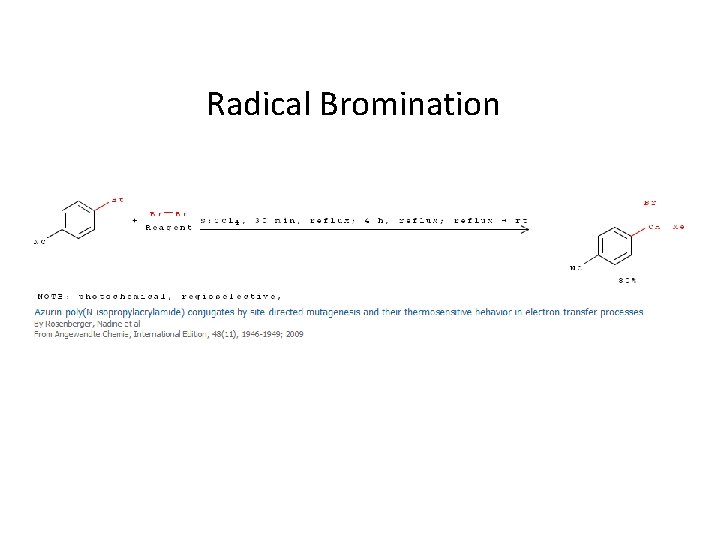 Radical Bromination 