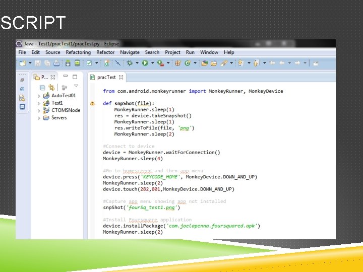 SCRIPT SCRIPT