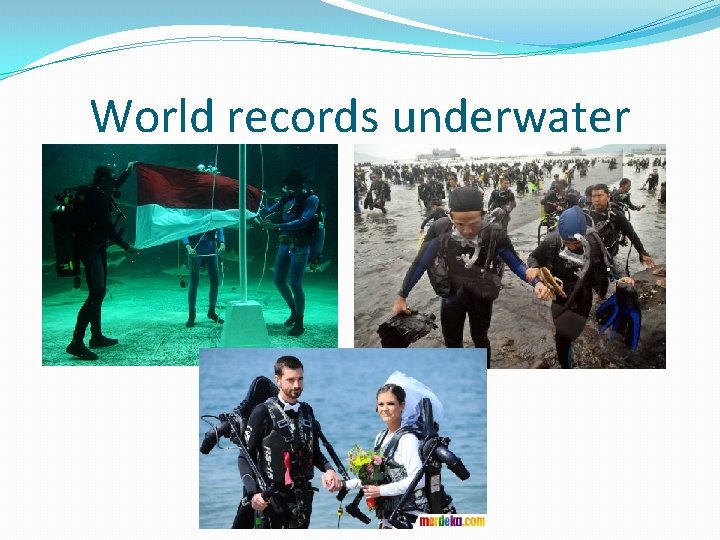 World records underwater 