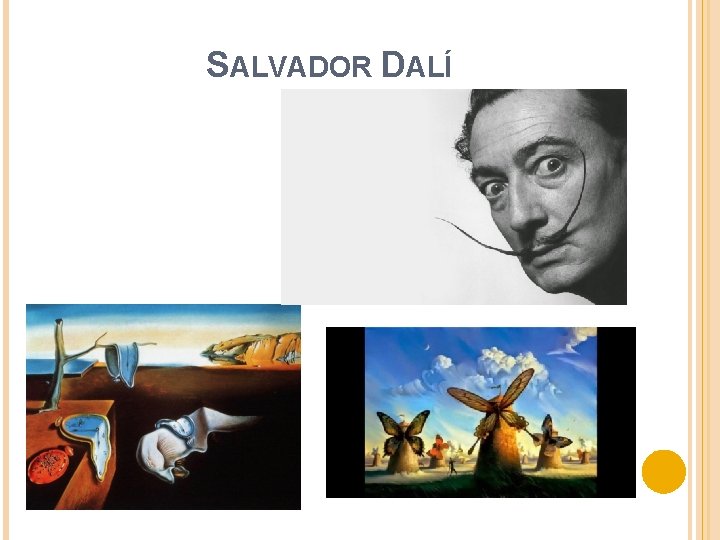 SALVADOR DALÍ 