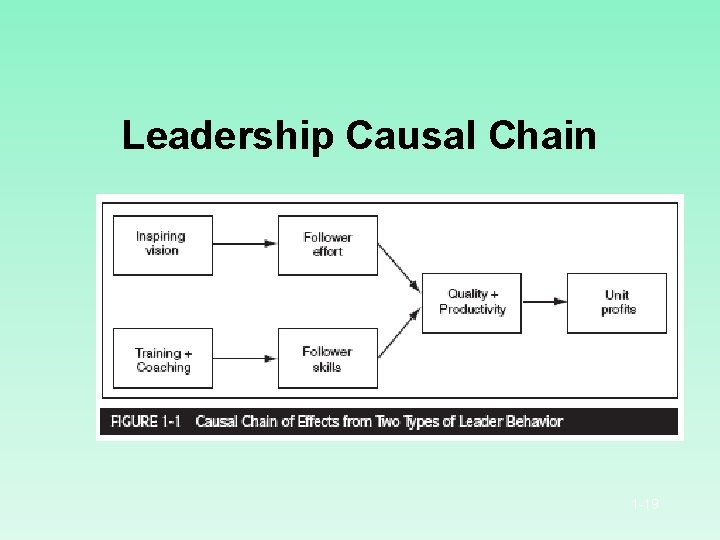 Leadership Causal Chain 1 -19 