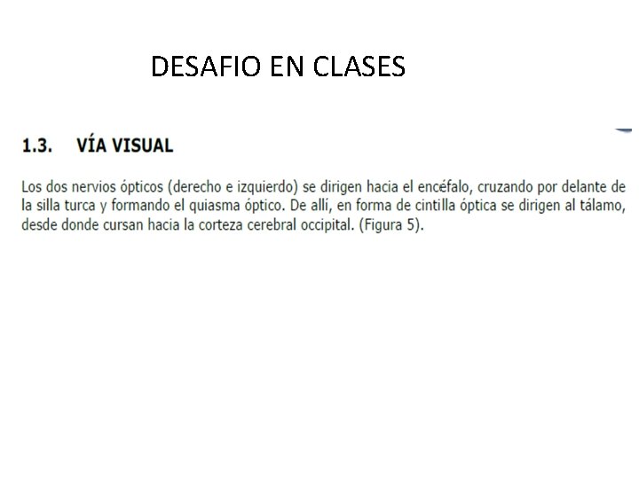 DESAFIO EN CLASES DESAFIO EN CLASES