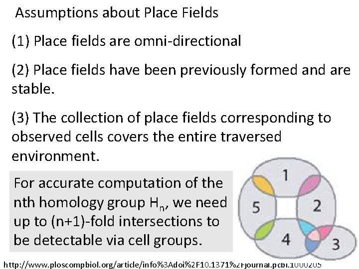 Assumptions about Place Fields (1) Place fields are omni-directional (2) Place fields have been