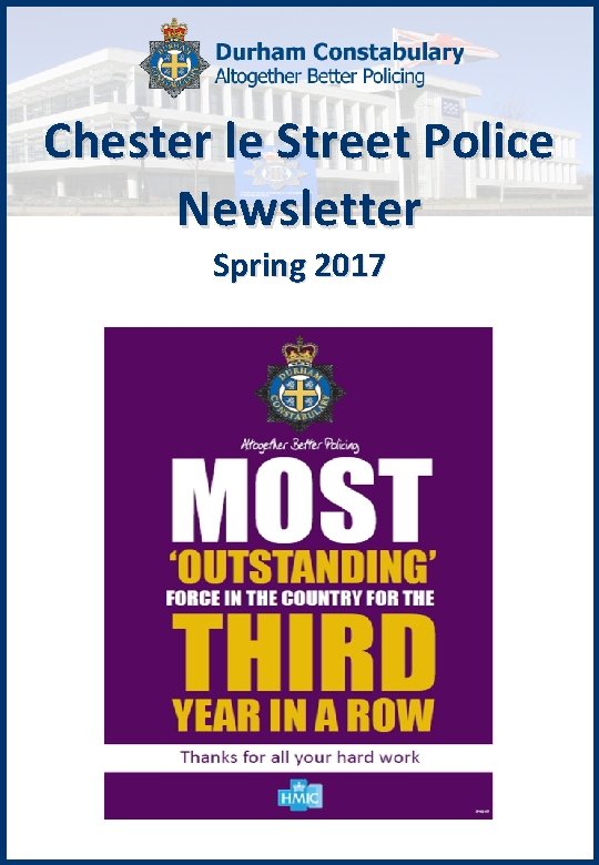 Chester le Street Police Newsletter Spring 2017 