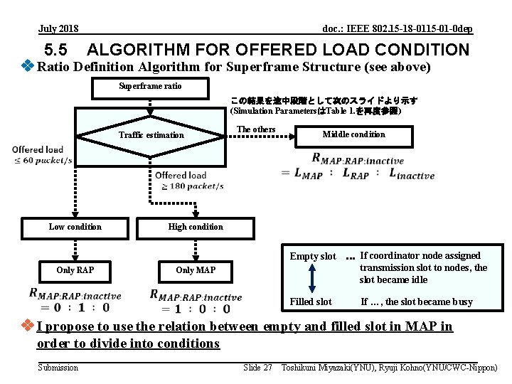 July 2018 5. 5 doc. : IEEE 802. 15 -18 -0115 -01 -0 dep