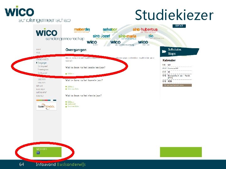 Studiekiezer 64 Infoavond Basisonderwijs 64 