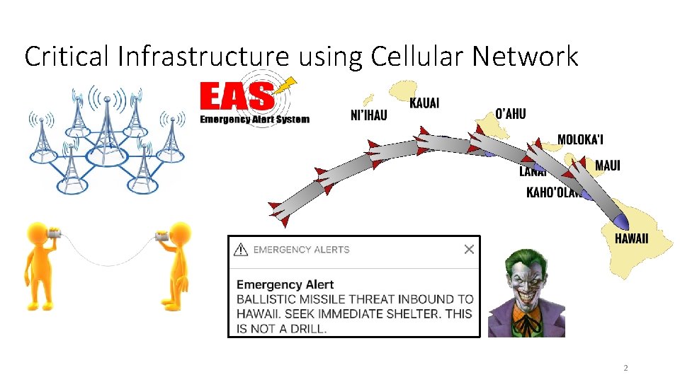 Critical Infrastructure using Cellular Network 2 Critical Infrastructure using Cellular Network 2