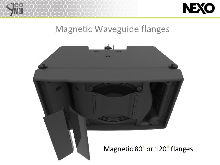 Magnetic Waveguide flanges Magnetic 80° or 120° flanges. 