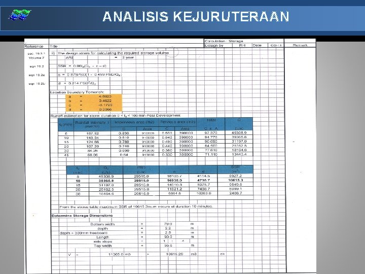 ANALISIS KEJURUTERAAN 