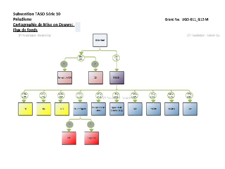 Subvention TASO Série 10 Paludisme Cartographie de Mise en Oeuvre: Flux de fonds Grant