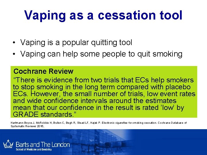 Vaping as a cessation tool • Vaping is a popular quitting tool • Vaping Vaping as a cessation tool • Vaping is a popular quitting tool • Vaping