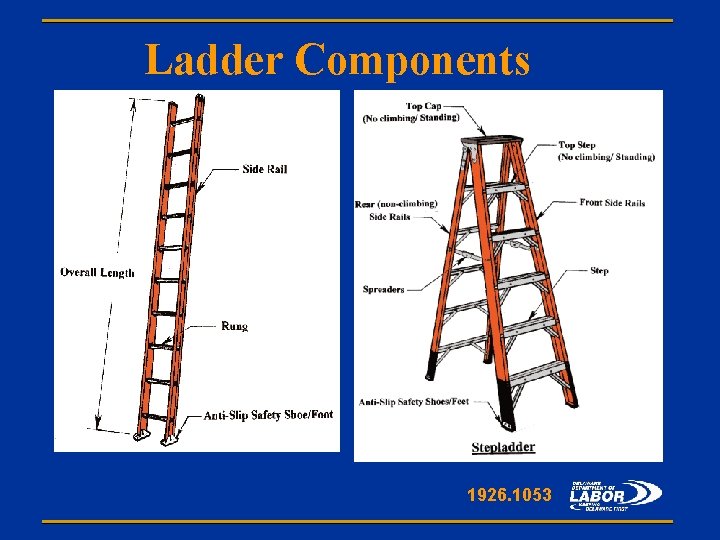 Ladder Components 1926. 1053 