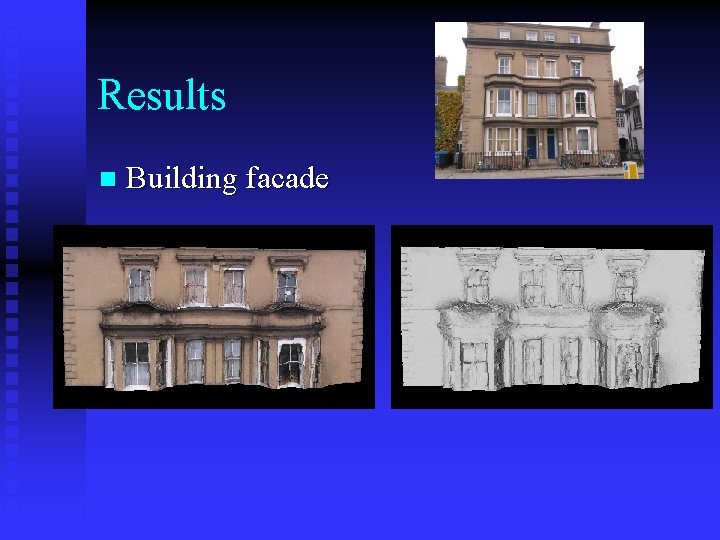 Results n Building facade 