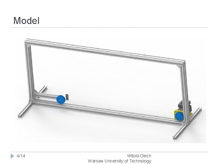 Model 4/14 Witold Olech Warsaw University of Technology 