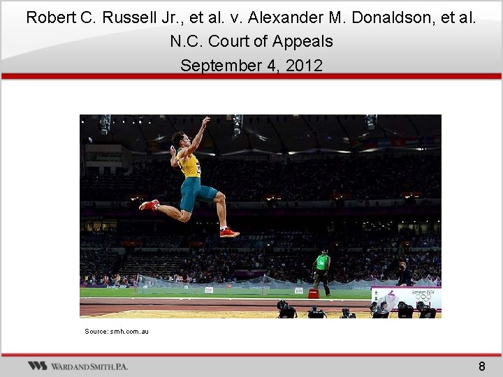 Robert C. Russell Jr. , et al. v. Alexander M. Donaldson, et al. N. Robert C. Russell Jr. , et al. v. Alexander M. Donaldson, et al. N.