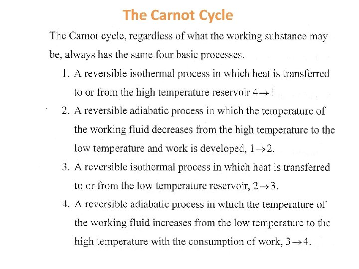 The Carnot Cycle 