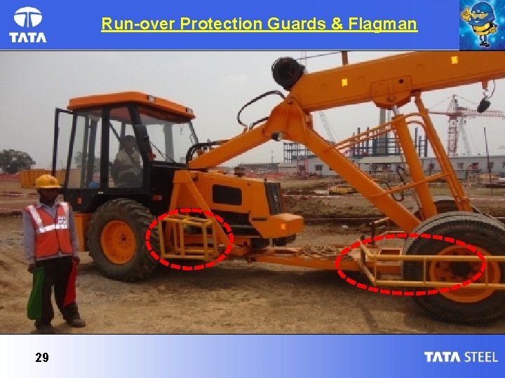 Run-over Protection Guards & Flagman 29 