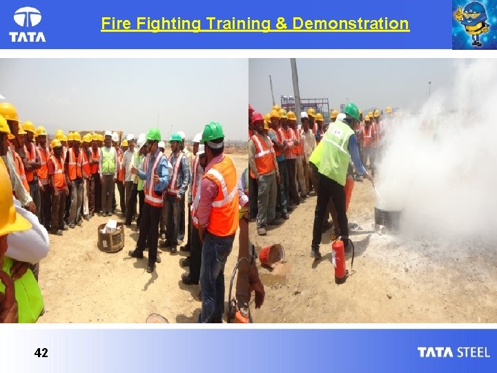 Fire Fighting Training & Demonstration 42 
