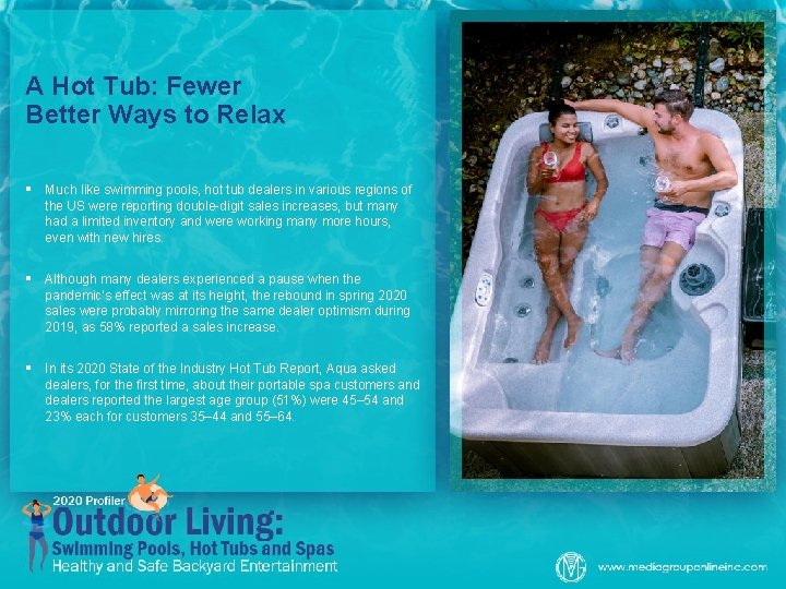 A Hot Tub: Fewer Better Ways to Relax § Much like swimming pools, hot A Hot Tub: Fewer Better Ways to Relax § Much like swimming pools, hot