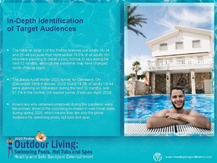 In-Depth Identification of Target Audiences § The table on page 3 of the Profiler In-Depth Identification of Target Audiences § The table on page 3 of the Profiler