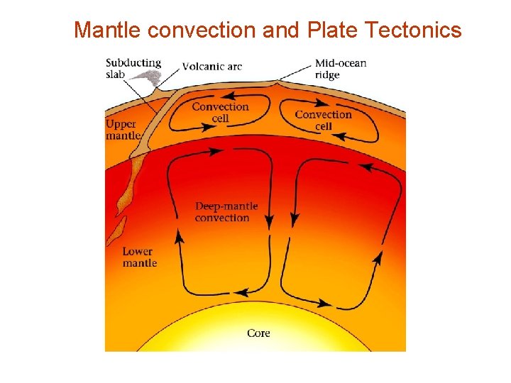 Mantle convection and Plate Tectonics 