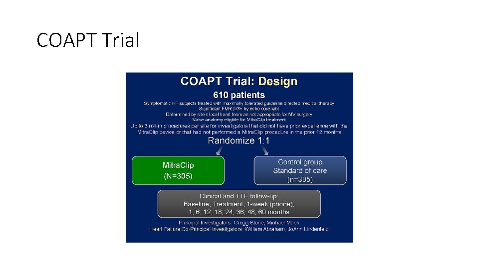COAPT Trial 