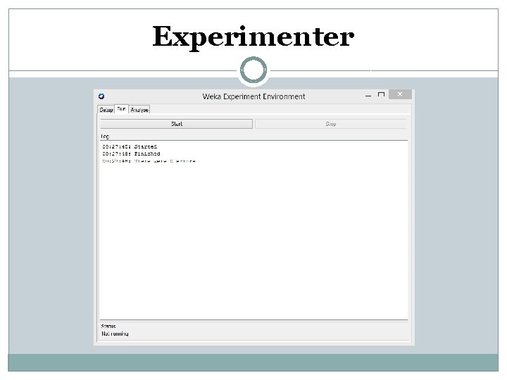 Experimenter Experimenter