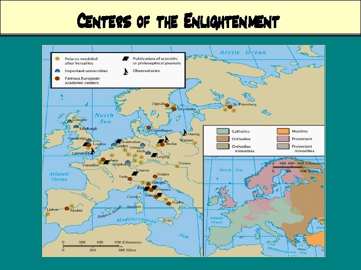 Centers of the Enlightenment 