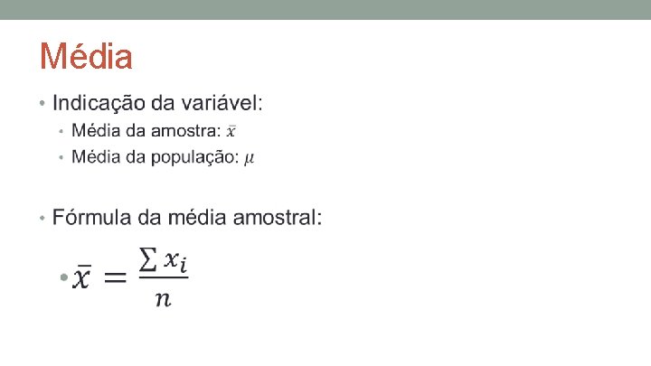 Média • Média •