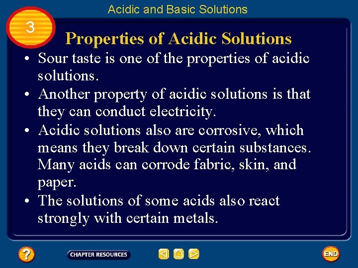 High Acidic Solution Table of Contents Chapter Substances Mixtures and Solubility