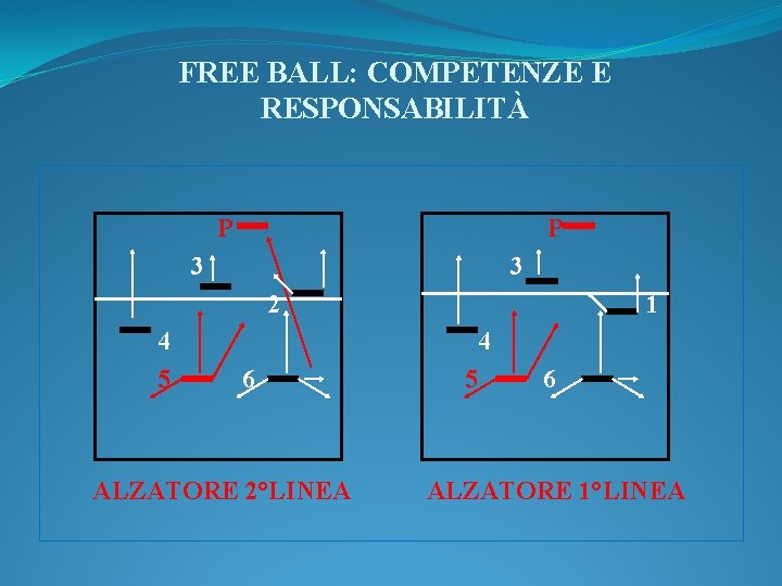 FREE BALL: COMPETENZE E RESPONSABILITÀ P P 3 3 2 4 5 1 4