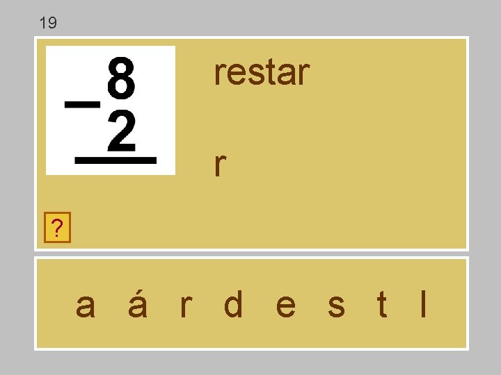19 restar r ? a á r d e s t l 19 restar r ? a á r d e s t l