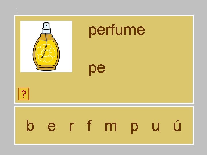1 perfume pe ? b e r f m p u ú 1 perfume pe ? b e r f m p u ú