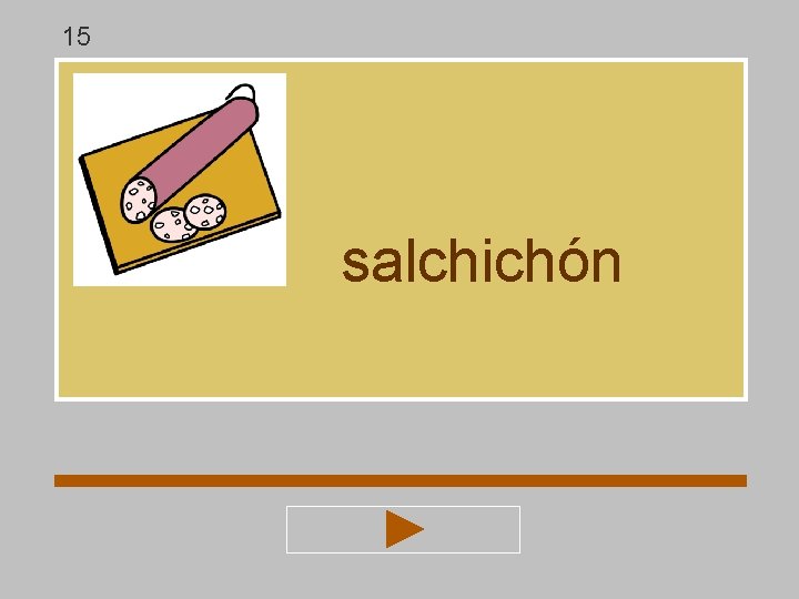 15 salchichón 15 salchichón