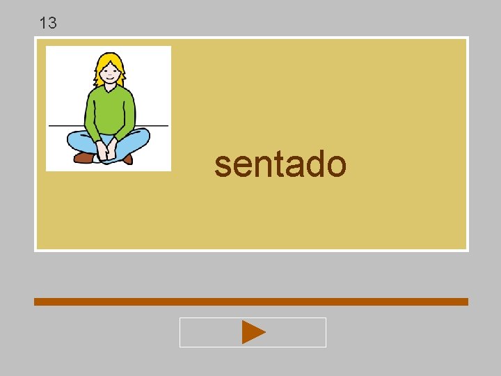 13 sentado 13 sentado
