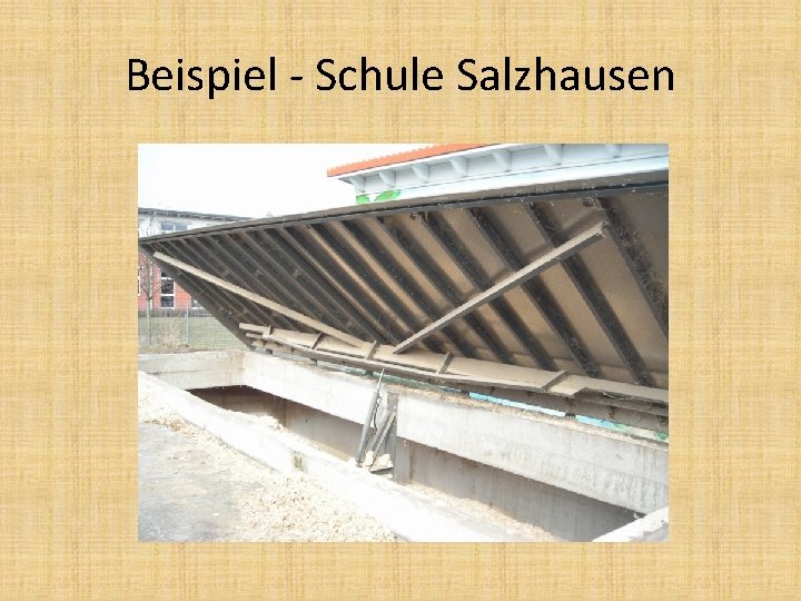 Beispiel - Schule Salzhausen 