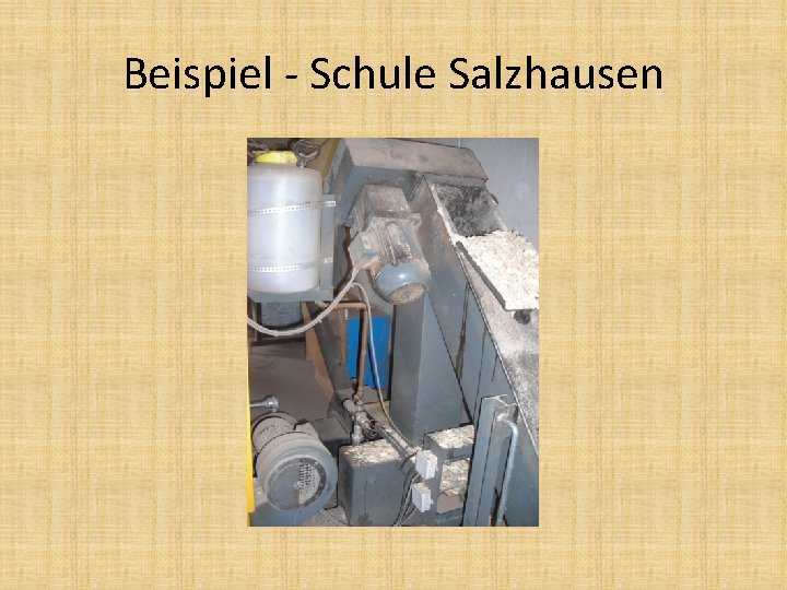 Beispiel - Schule Salzhausen 