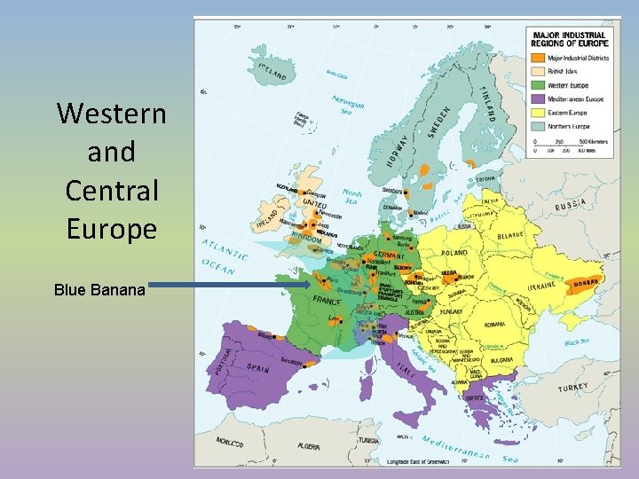 Western and Central Europe Blue Banana Western and Central Europe Blue Banana