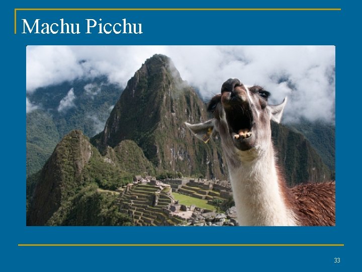 Machu Picchu 33 