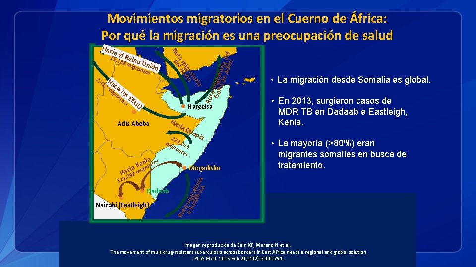 Movimientos migratorios en el Cuerno de África: Por qué la migración es una preocupación