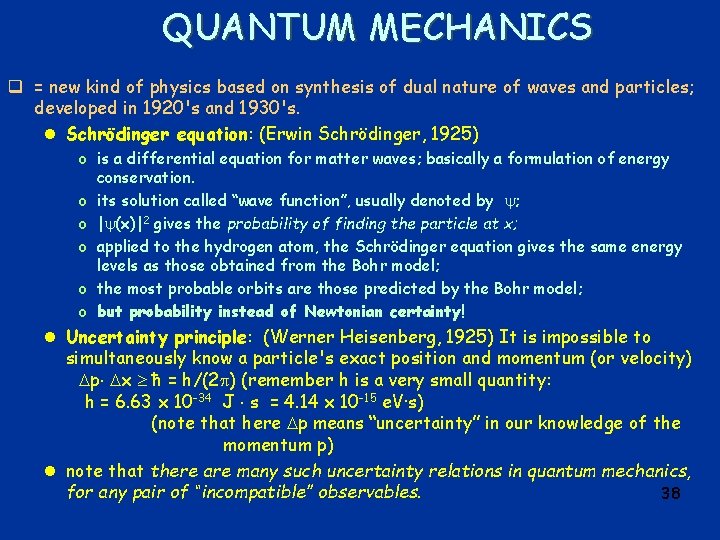 QUANTUM MECHANICS q = new kind of physics based on synthesis of dual nature