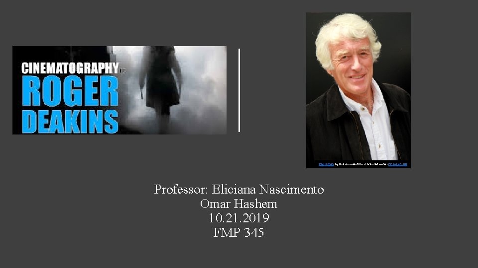 This Photo by Unknown Author is licensed under CC BY-NC-ND Professor: Eliciana Nascimento Omar