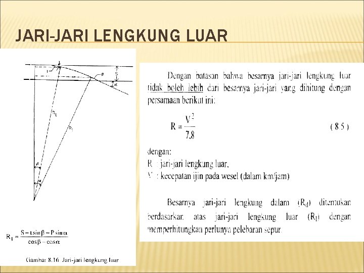 JARI-JARI LENGKUNG LUAR 