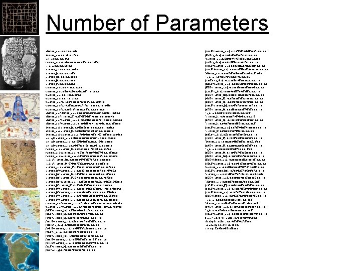Number of Parameters cld 6190_ann, 0. 0, 32. 0, 84. 0 dtr 6190_ann, 0.