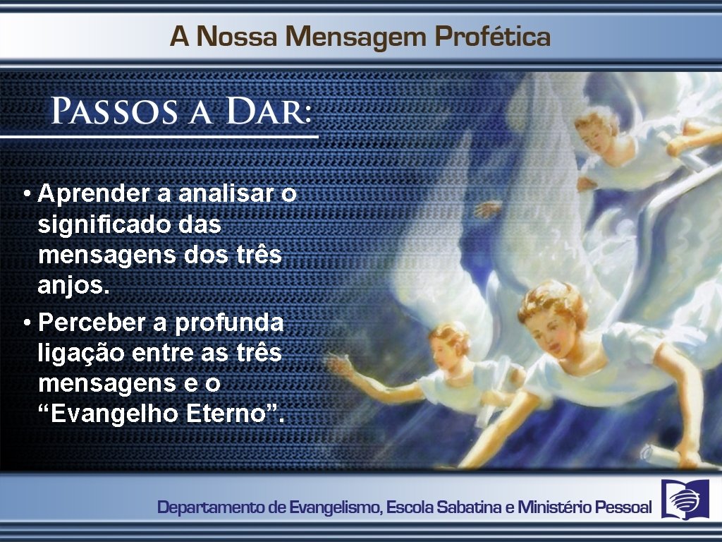 Aprender a analisar o significado das mensagens dos