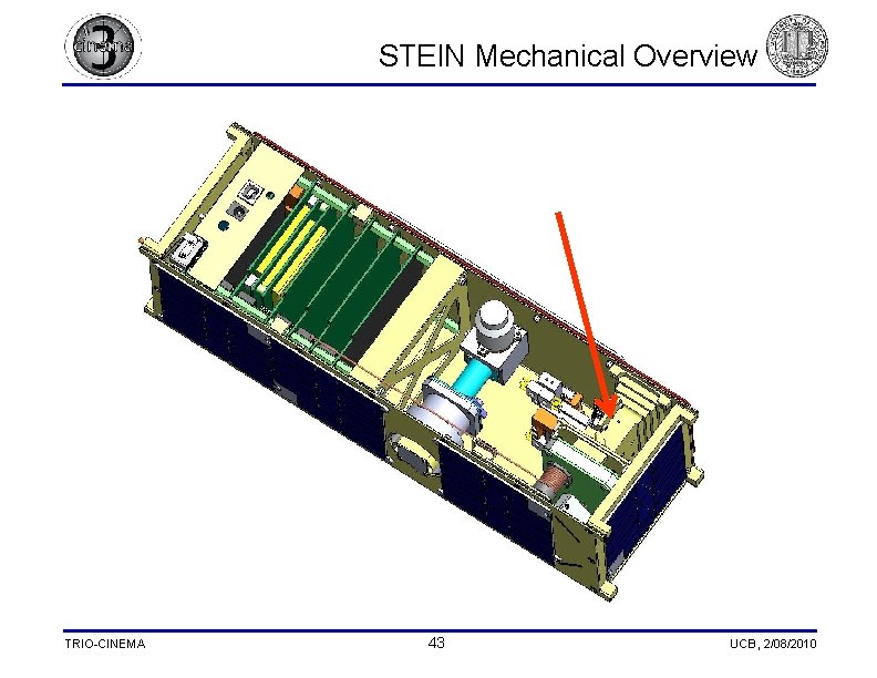 STEIN Mechanical Overview TRIO-CINEMA 43 UCB, 2/08/2010 