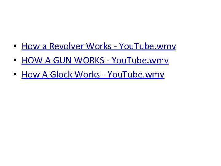  • How a Revolver Works - You. Tube. wmv • HOW A GUN