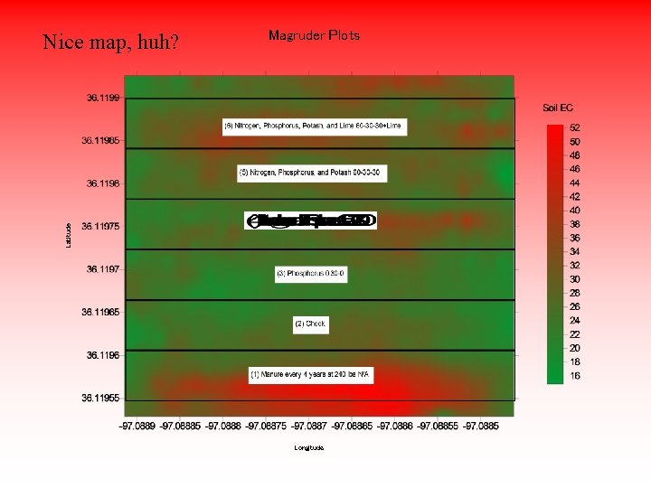 Magruder Plots Latitude Nice map, huh? Longitude 