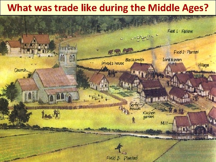 What was trade like during the Middle Ages? 